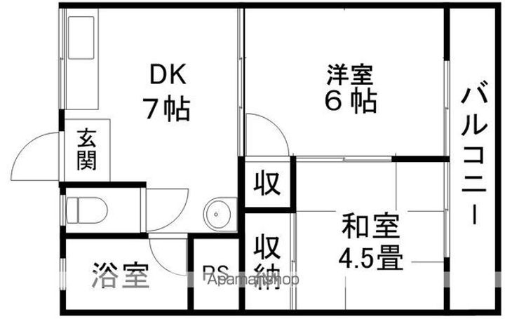 CAグリーンパーク203の間取り