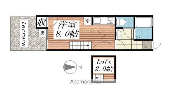 OCTOHOUSEの間取り