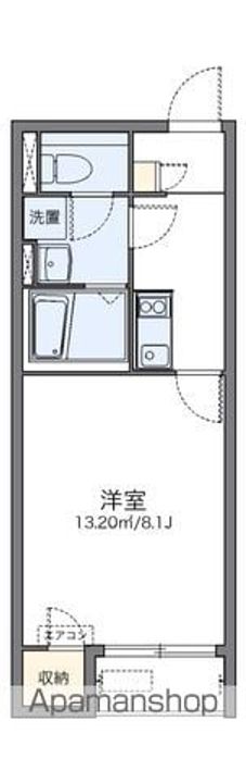 レオネクストASAⅡ105の間取り