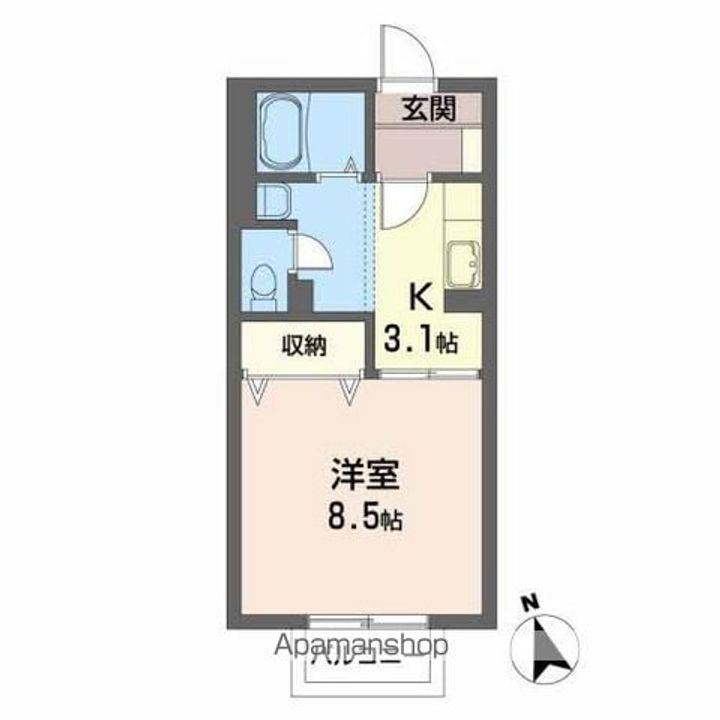 カインドネス大館の間取り