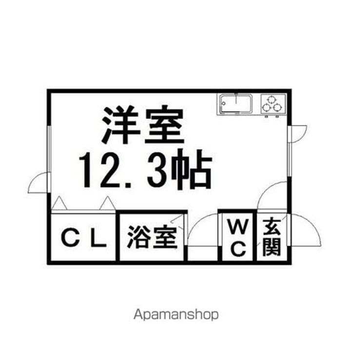 メゾン花園106の間取り