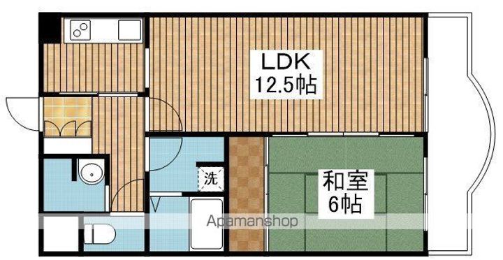 アーバンハイツワタイチ307の間取り