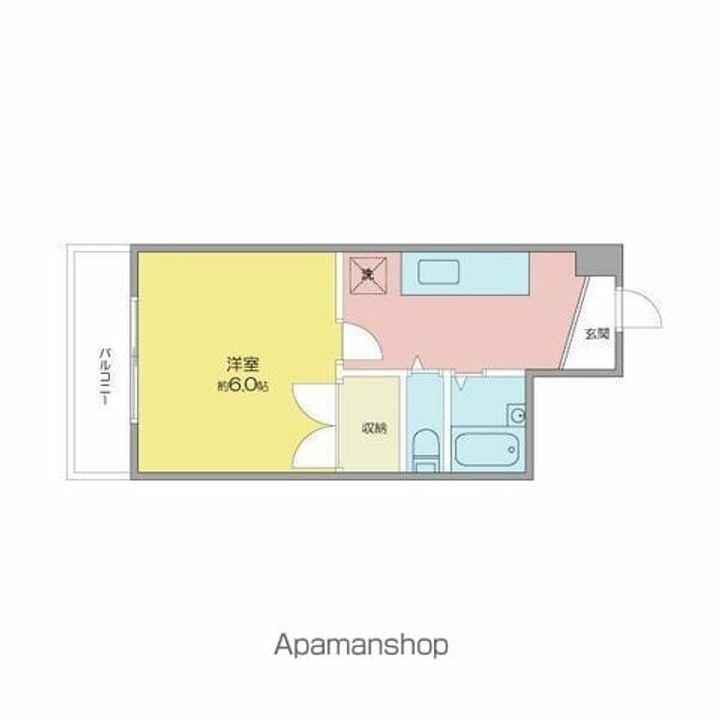 デンマークハイツⅡの間取り