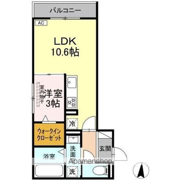 セレスティア岐南 EASTの間取り