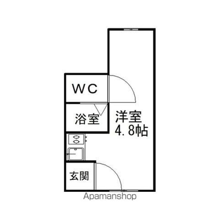 ミントハイツ102の間取り