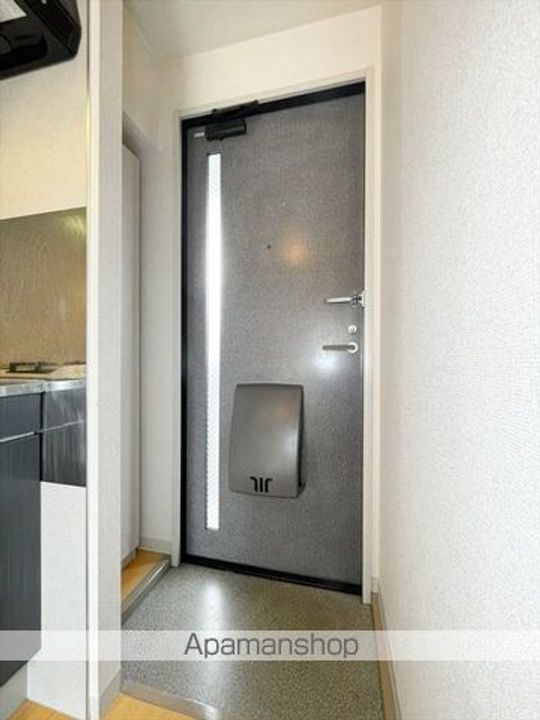 ノースヴェレッジ A棟の玄関