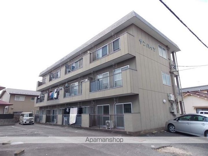 愛知県丹羽郡扶桑町大字斎藤字旭の賃貸マンションの外観