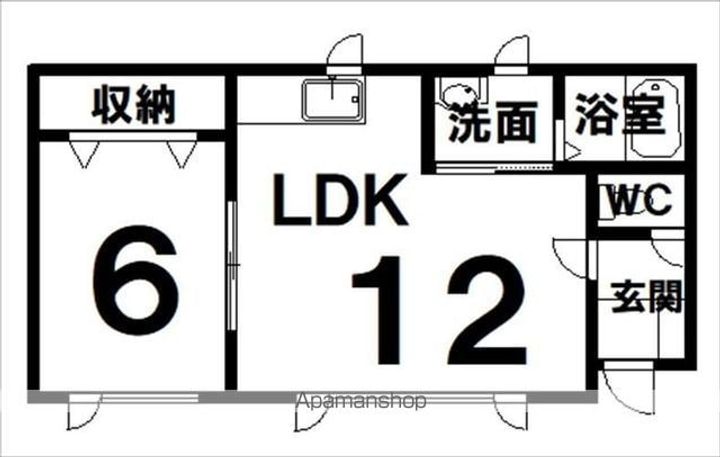 HOUSE EIGHT(ハウスエイト)Aの間取り