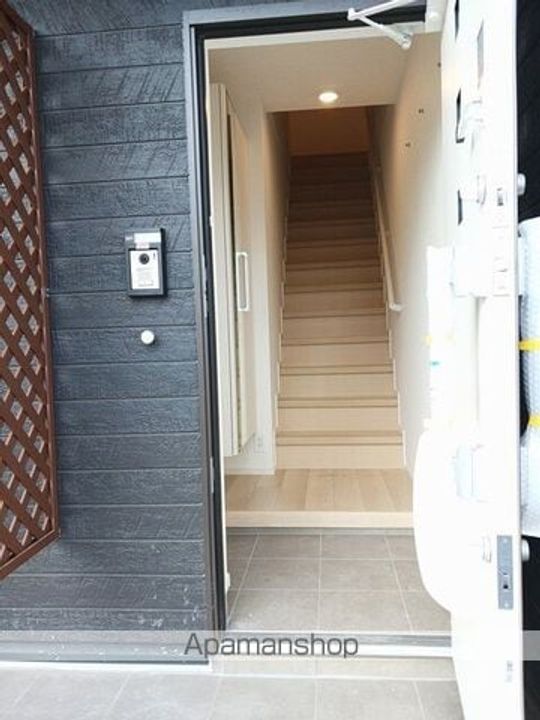 群馬県太田市熊野町の賃貸アパートの玄関