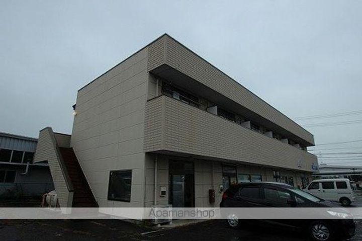 福島県郡山市喜久田町字松ケ作の賃貸アパートの外観