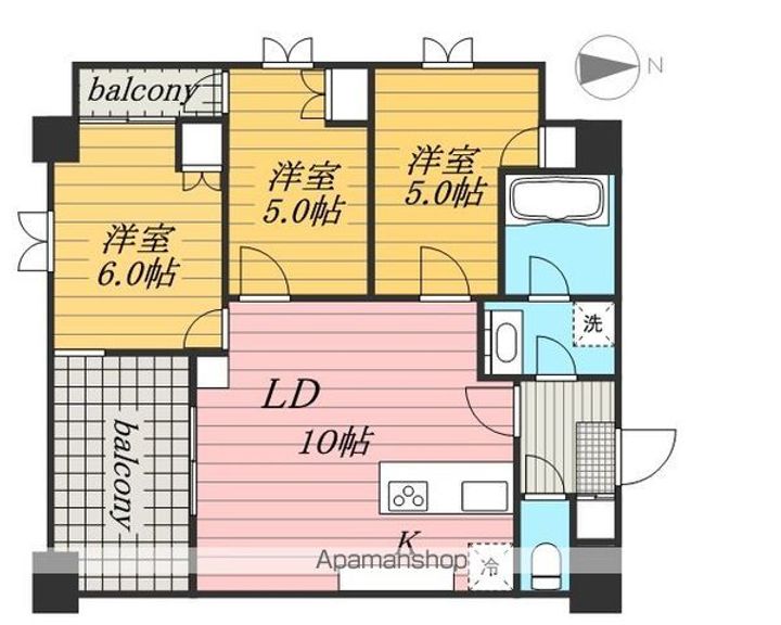 KDXレジデンス錦糸町の間取り