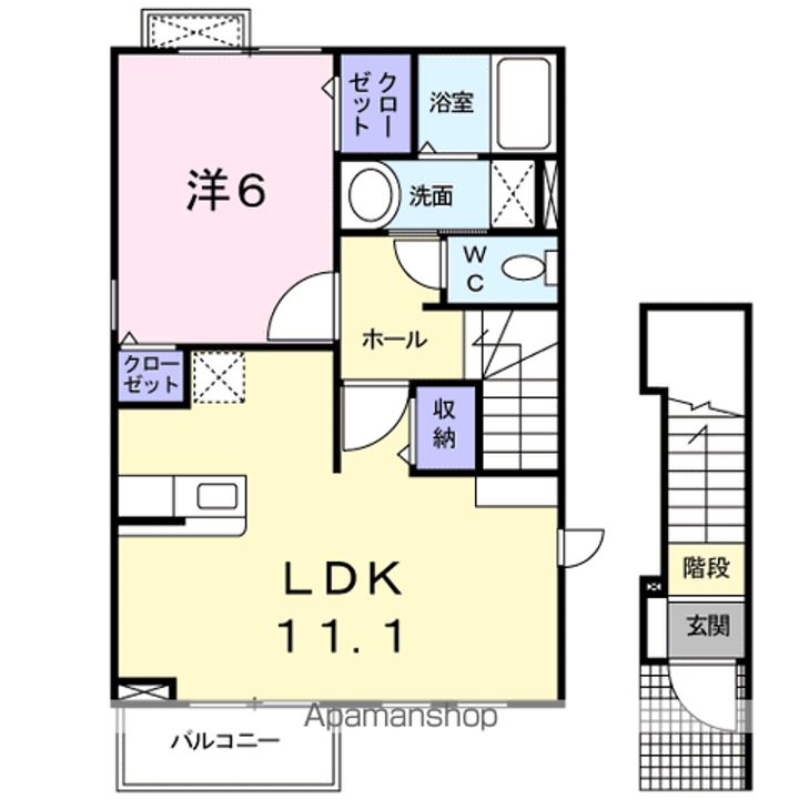 コンフォリアの間取り