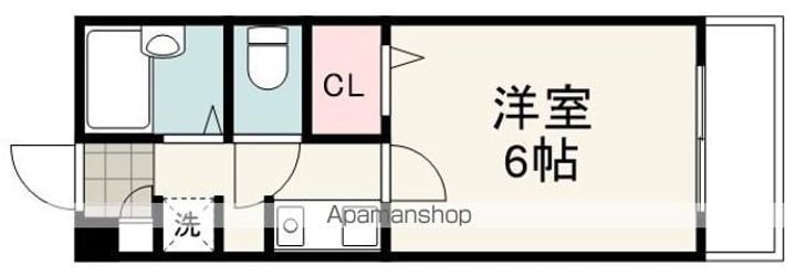 マンションクイーン101の間取り