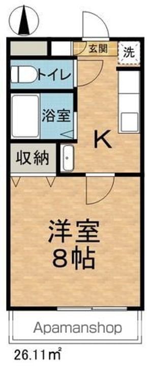 オークハイツの間取り