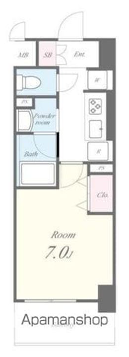 カサ・フェリーチェの間取り