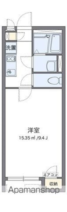 クレイノワンの間取り