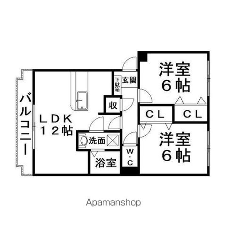 ラ・エトワールⅠ(光葉町)305の間取り