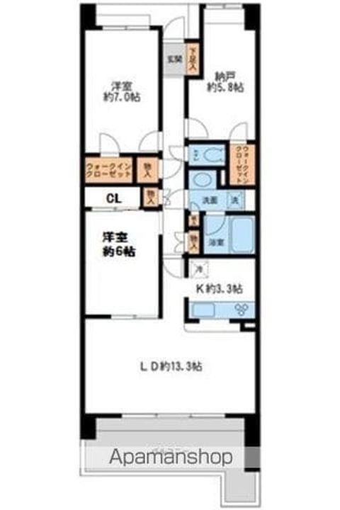 リーベスト西千葉の間取り