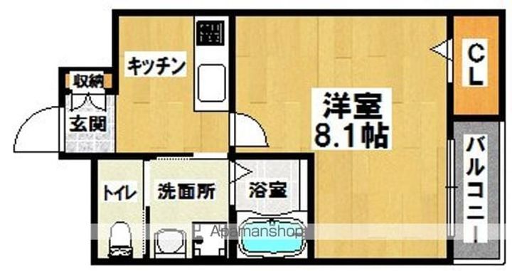 エヌエムトラントウエスト3Dの間取り