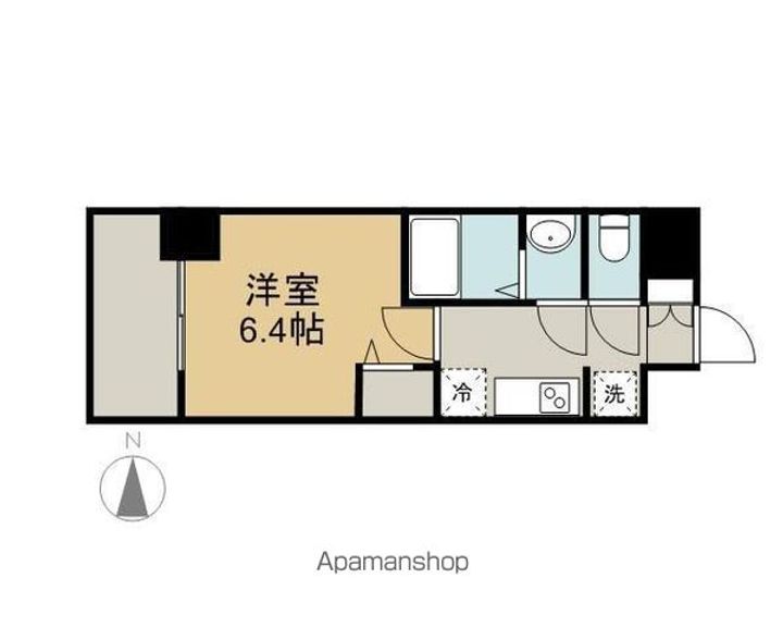 愛知県名古屋市中区千代田3丁目(マンション)の賃貸物件の間取り