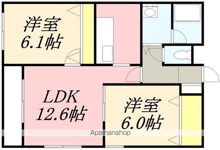 AVANT GARDEⅤ(アヴァンギャルドファイブ)の間取り