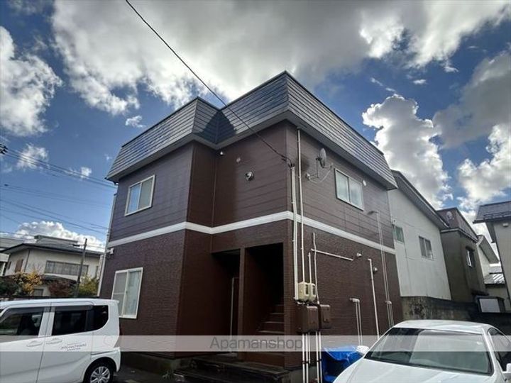 石田アパート1階の外観