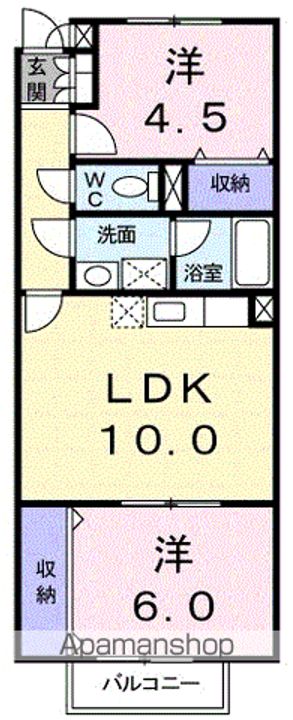 ソレイユの間取り