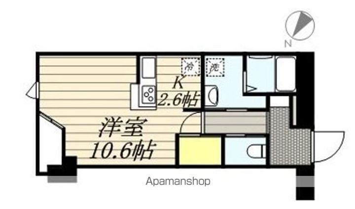 ラクレイス西新レジデンシャルタワーの間取り