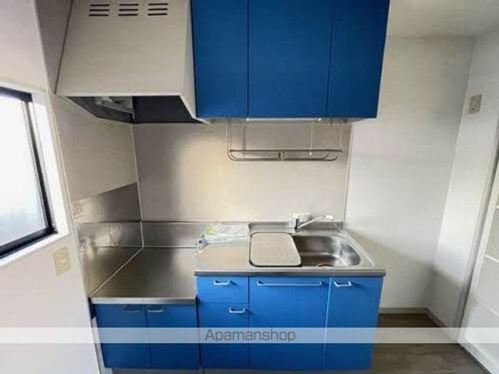 福島県伊達郡川俣町字新中町の賃貸アパート203のキッチン