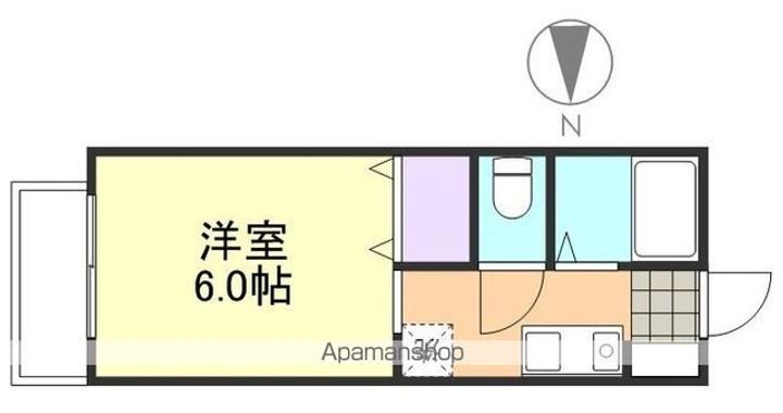 ジュネス貝原の間取り