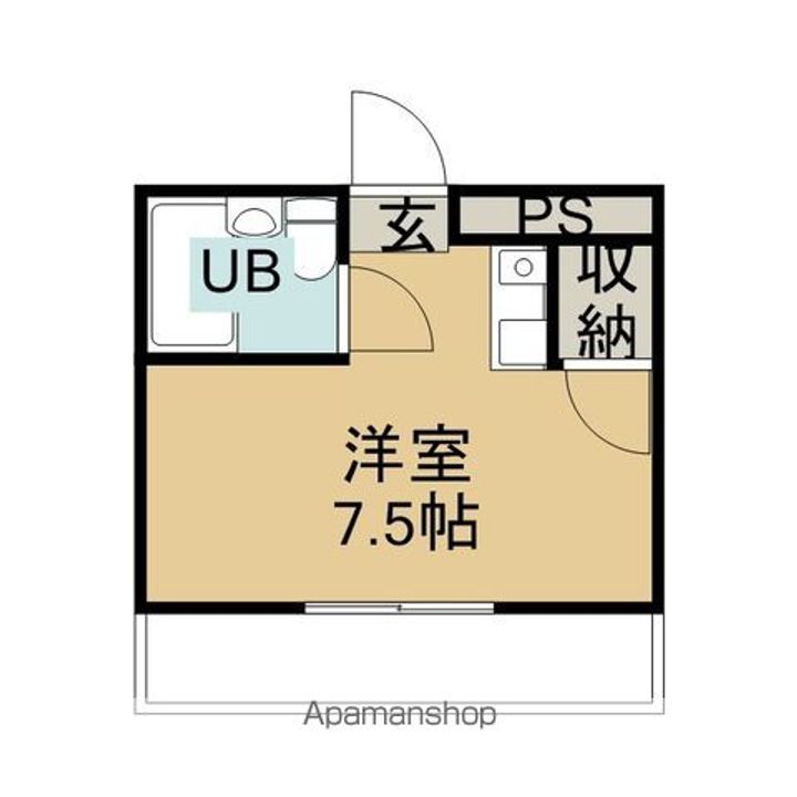 ハートイン代官町の間取り