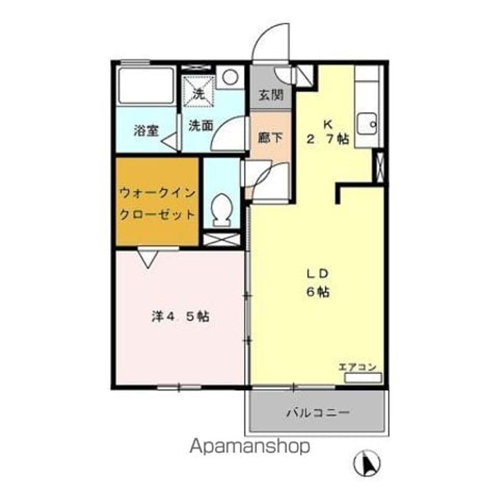 フローラの間取り