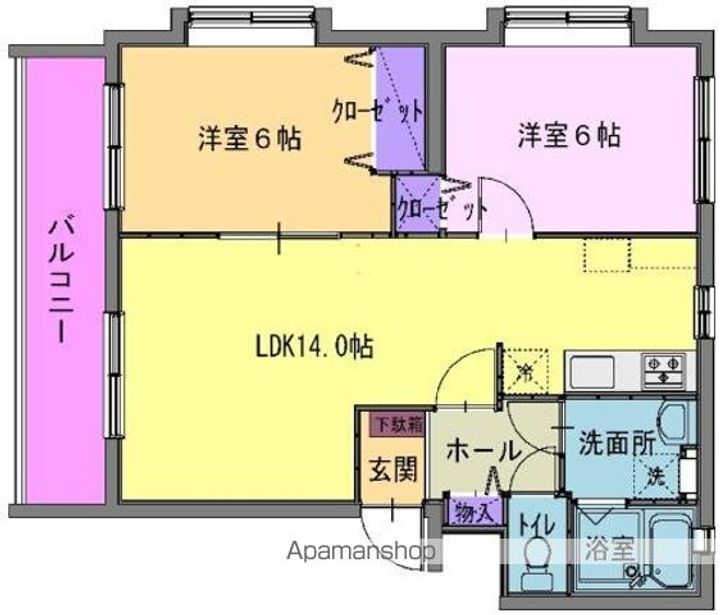 セナ301の間取り