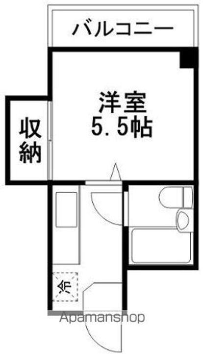 オーベルジュⅡ305の間取り