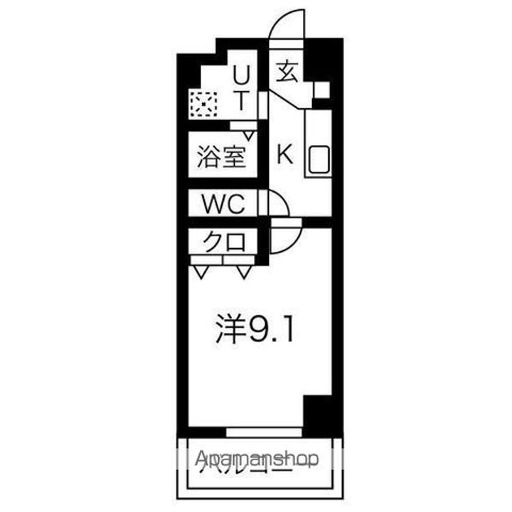 リベロ カスガイ ステイションの間取り