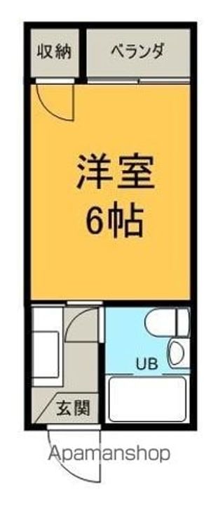 ミワハイツ205の間取り