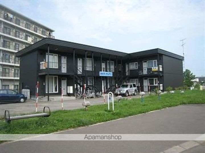 北海道網走市潮見10丁目の賃貸アパートの外観