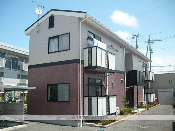 長野県長野市大字柳原の賃貸アパートの外観