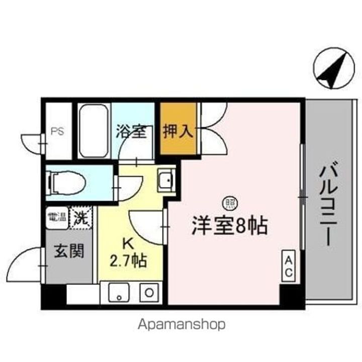 リバーハイツ光陽の間取り