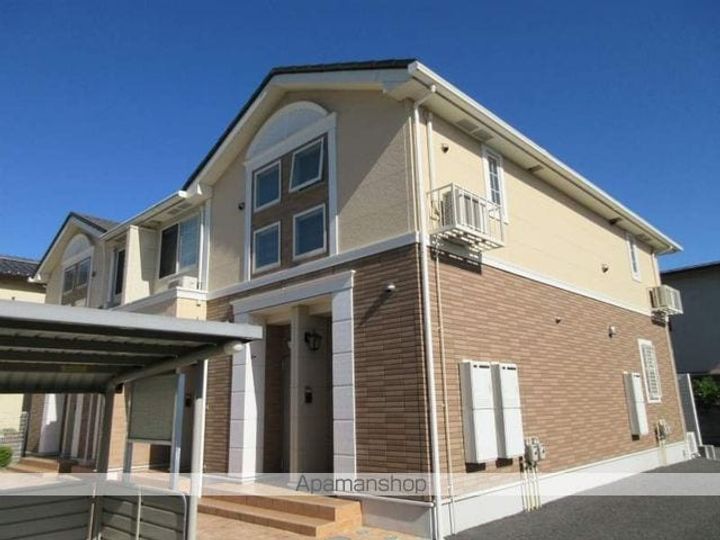 山梨県笛吹市石和町市部の賃貸アパートの外観