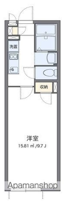 クレイノミソラⅡの間取り