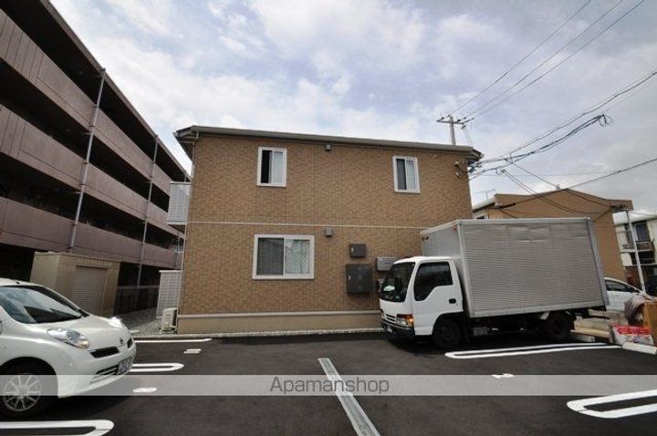 岡山県岡山市北区高柳東町の賃貸アパートの外観
