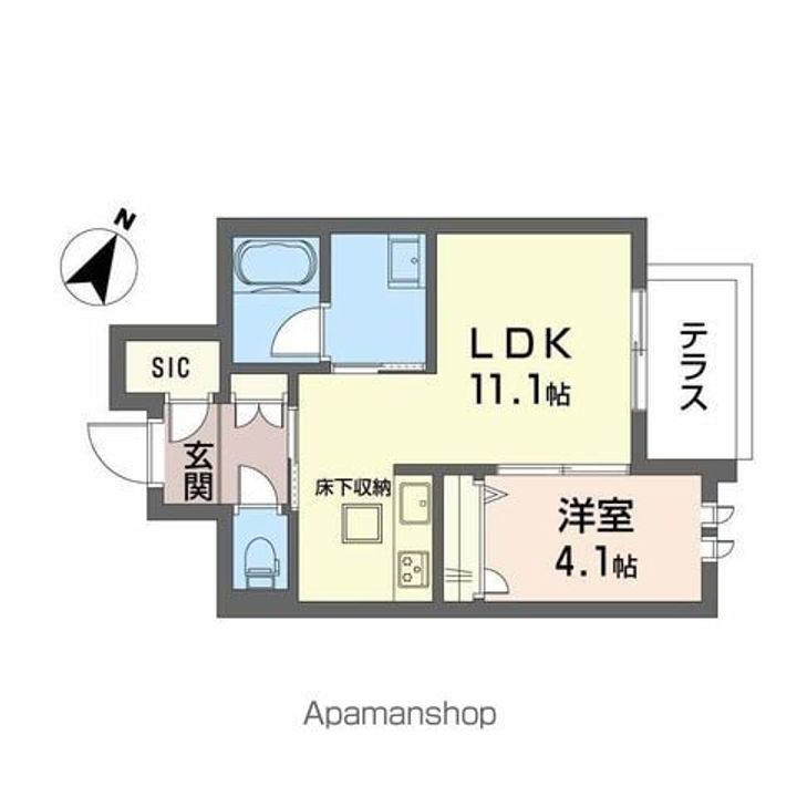メゾン ド 平尾の間取り