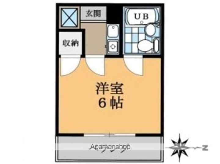 グランスイート東京302の間取り