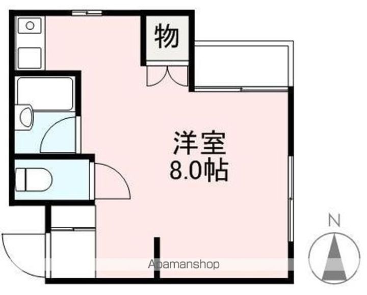 香川県高松市扇町3丁目の賃貸マンションの間取り