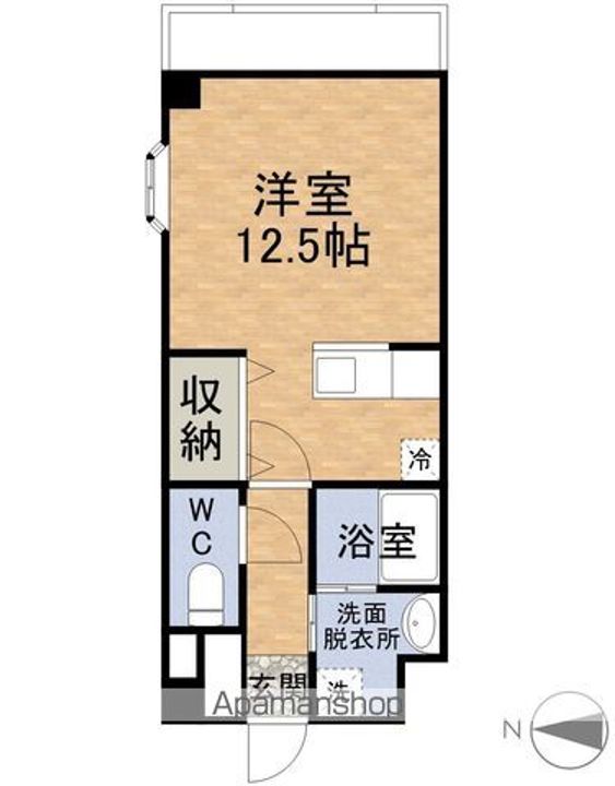 平井ビルⅥ301の間取り