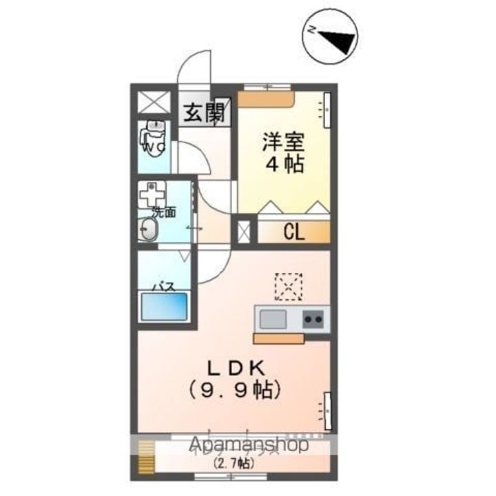 仮)阿見町よしわらアパートの間取り