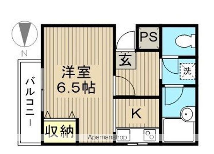 メゾン・ド・シュクレ201の間取り
