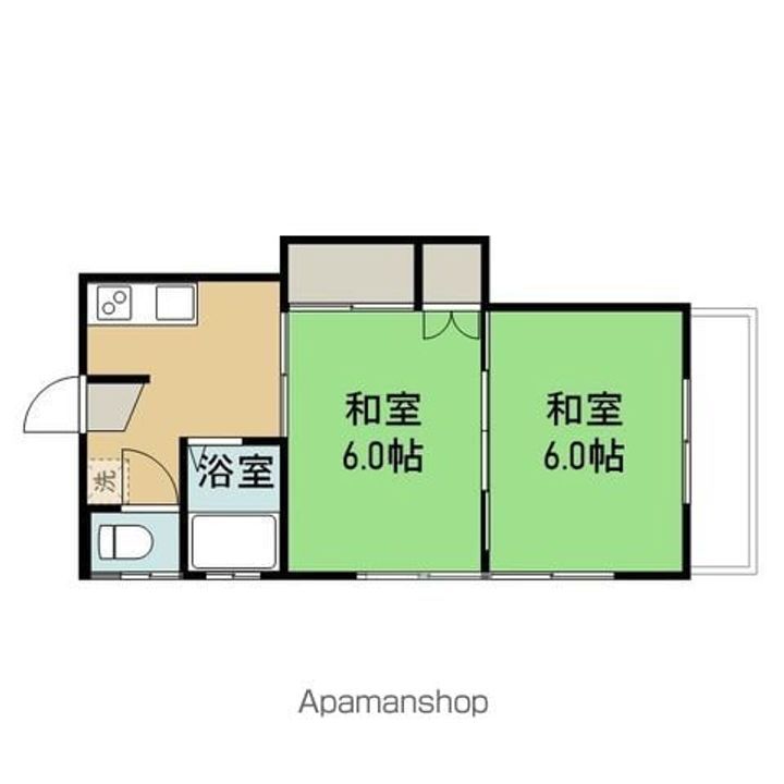グリーンハウス戸澤202の間取り