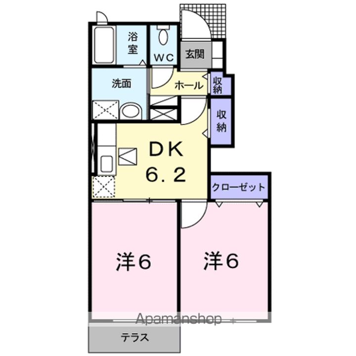 グレース新町の間取り